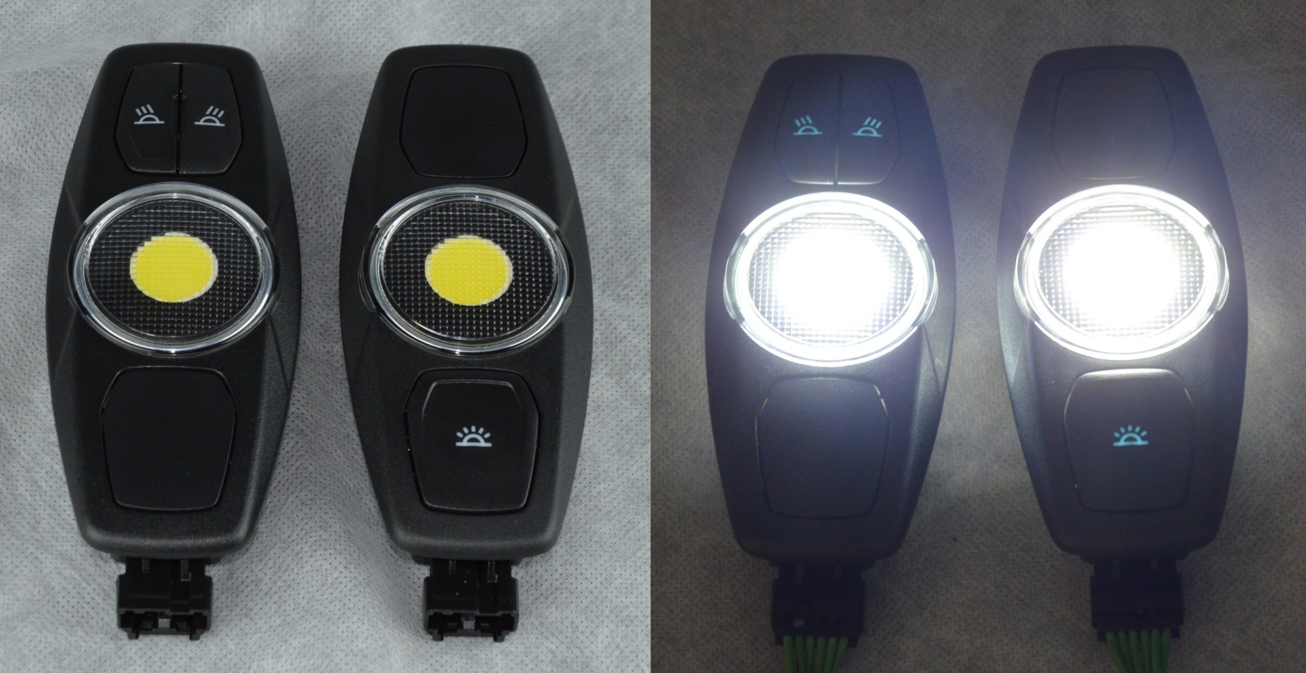 Two Dome Light Led Upgrade Service